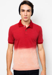 Dip Dye Polo Tee