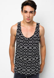 Aztec Print Singlet