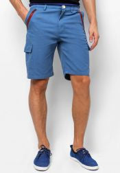 Contrast Zip Shorts