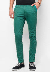 Rugged Color Long Pants