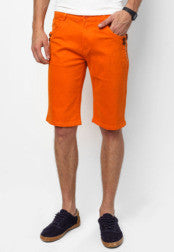 Button Color Short Pants