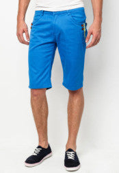 Button Color Short Pants