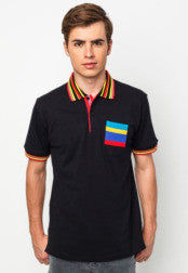 Contrasting Pocket Polo Tee