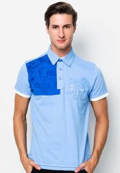 Blue Polo Tee