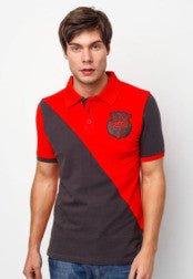 Contrast Colour Polo Tee