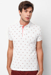 Printed Polo Tee