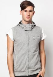 Vest Detachable Hoodie