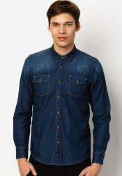 Denim Long Sleeves Shirt