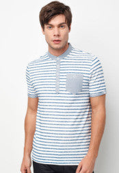 Stripe Print Tee