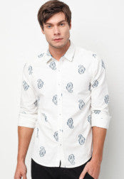 Paisley Print Long Sleeves Shirt