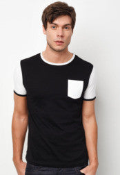 Contrast Pocket T-Shirt