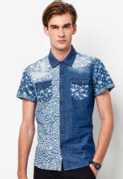 Flowery Short Sleeve Shirt