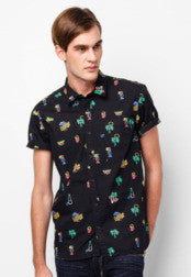 Cocktail Short Sleeve Shirt