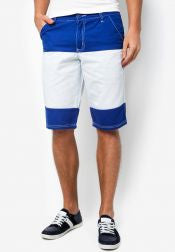 Color Blocking Panel Shorts