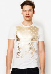 Gold Print T-Shirt