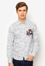 Paisley Print Long Sleeves Shirt