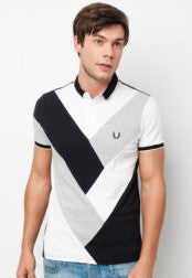 Color Block Polo Tee