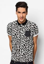 Leopard Polo Tee