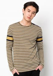 Long Sleeve Striped Tee