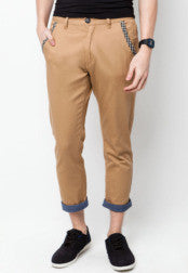 Slimfit Chino With Contrast Turn up