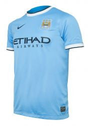 MAN CITY BOYS JERSEY TOP