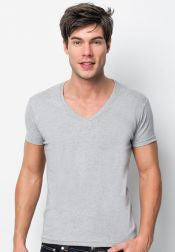 Low V Neck T-Shirt