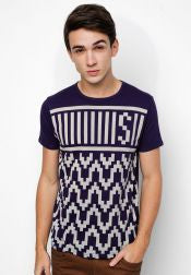 Aztec Print Tee