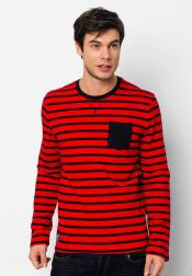 Long Sleeve Striped Sweater