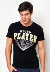 Player Print Short Sleeves T-Shirt